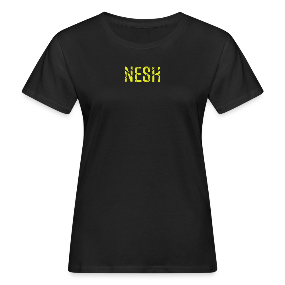 NESH - Bio-T-Shirt women black - Schwarz